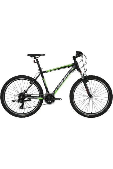Bisan BİSAN MTX 7050 DAĞ BİSİKLETİ 26 JANT 17-43 CM SİYAH YEŞİL BLC Çok Renkli ürün görseli 1