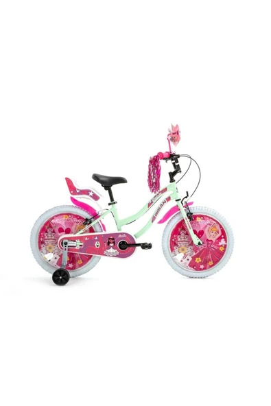 Bisan BİSAN QUEEN KIZ ÇOCUK BİSİKLETİ 30CM V 20 JANT MİNT YEŞİL PEMBE Yeşil ürün görseli 1