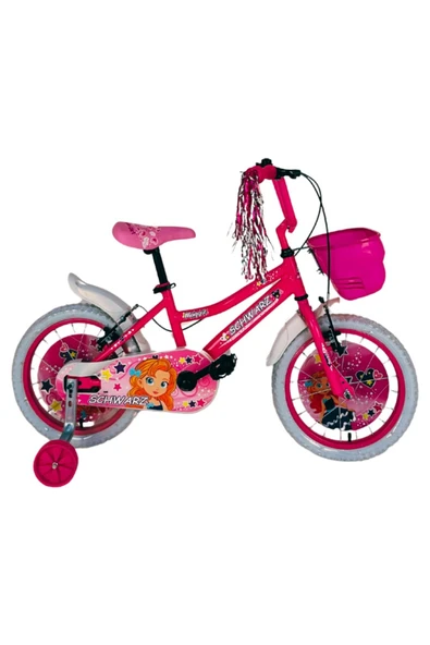 Bisan BİSAN KIZ ÇOCUK BİSİKLETİ PEMBE MAGGIE 16 BLC Pembe ürün görseli 1