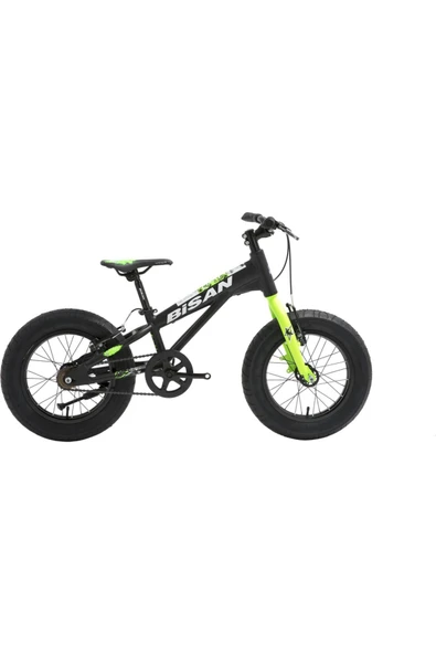 Bisan Limit Fat Bike Çocuk Bisikleti 16 jant 23 CM SİYAH Çok Renkli ürün görseli 1