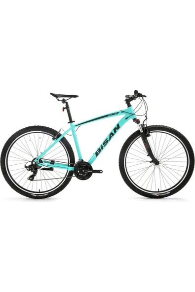 Bisan MTX 7100 V FREN 15,5-39 CM 26 JANT 3X7 VİTES TURKUAZ alüminyum Dağ Bisikleti BLC Çok Renkli ürün görseli 1