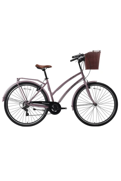Bisan Serenity S 28 Jant 7 Vites 48 Cm Kadro Şehir Bisikleti - Pudra Pembe Pudra Pembe ürün görseli 1