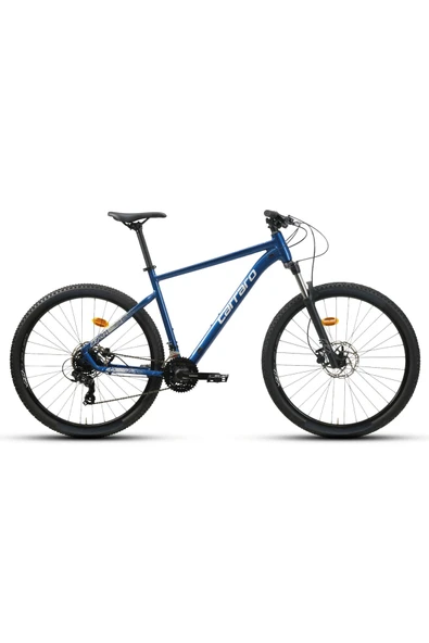 Carraro Crx 921 29 Jant 48 Kadro 21 Vites Dağ Bisikleti (175 cm üstü boy) Metalik Mavi Gümüş ürün görseli 1