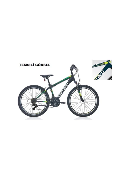 Carraro 24J CARRARO SPEED 240 DAĞ BİSİKLETİ - DENİZ YEŞİLİ LİME YEŞİL  (alüminyum) DENİZ YEŞİLİ LİME YEŞİL ürün görseli 1