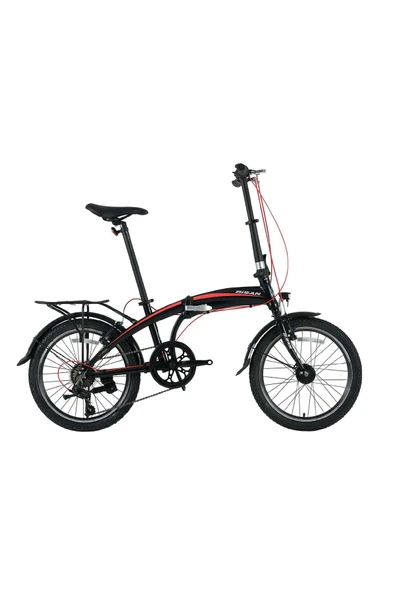 Bisan BİSAN FX 3500 TRN KATLANIR BİSİKLET MAT SİYAH Kadro: 32 CM Vites: 1x7 20"BLC Çok Renkli ürün görseli 1