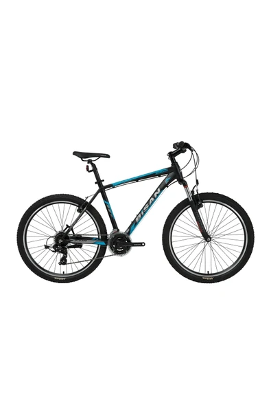 Bisan Mtx 7050 V-brake 27,5 Jant 21 Vites Erkek Dağ Bisikleti 2023 Mat Siyah-yeşil Mavi ürün görseli 1