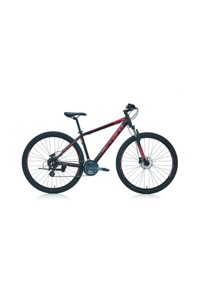 Carraro Force 750 27.5 Jant, Hidrolik Fren, 24 Vites Dağ Bisikleti 43 Kadro (160 ile 180 cm arası boy) Mat Antrasit Gri Kırmızı ürün görseli 1