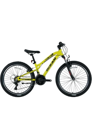 Bisan KDX 2800 DİSK FREN SARI 30 CM 3x7 VİTES 24jant ÇOCUK BİSİKLET Çok Renkli ürün görseli 1