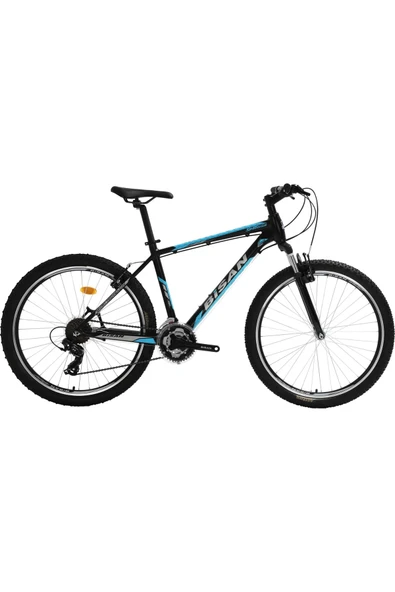 Bisan BİSAN MTX 7050 DAĞ BİSİKLETİ 26 JANT 17-43 CM SİYAH MAVİ BLC Çok Renkli ürün görseli 1