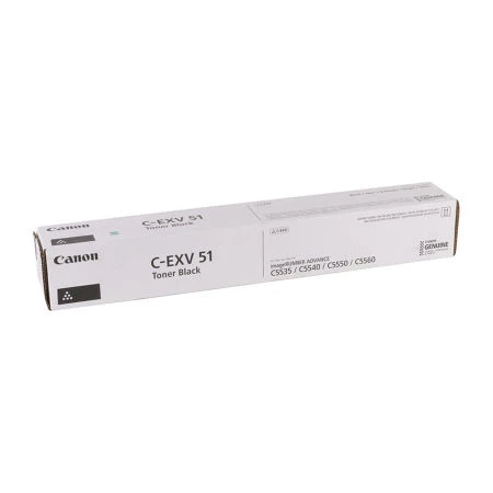 Canon C-EXV 51 0481C002 Siyah Orijinal Fotokopi Toner ürün görseli 1