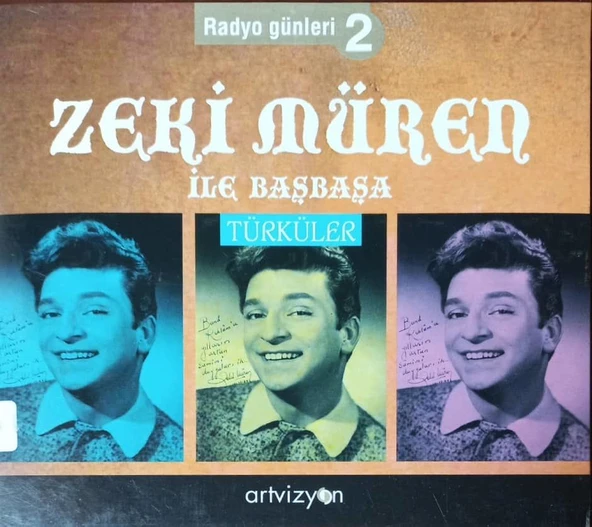(Plak Değildir CD dir) CD Radyo Günleri 2 Zeki Müren İle Başbaşa CD ürün görseli 1