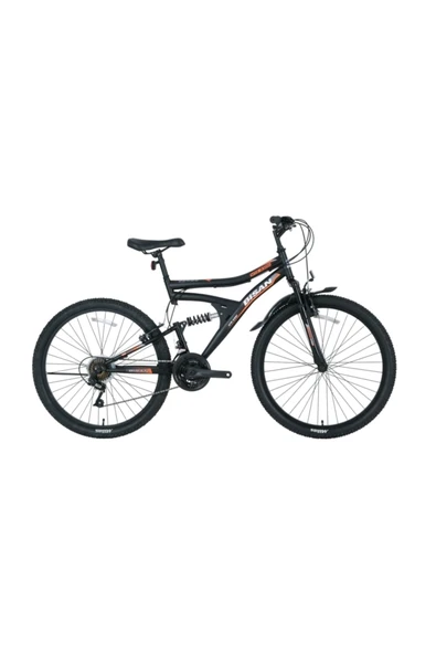 Bisan Mat Siyah - Turuncu Mts 4300 24 Jant 42cm 16 Kadro  Bisiklet MAT SİYAH - TURUNCU ürün görseli 1