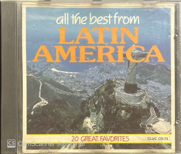 (Plak Değildir CD dir) CD All The Best Ftom Latin America CD ürün görseli 1