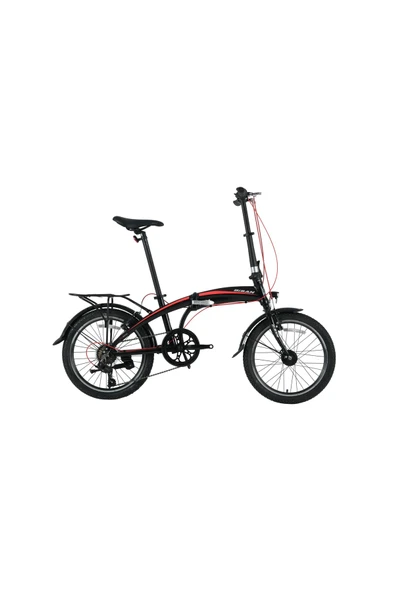 Bisan BİSAN FX 3500-TRN-23 KATLANIR BİSİKLET 32CM V 20 JANT 1 VİTES kırmızı ürün görseli 1