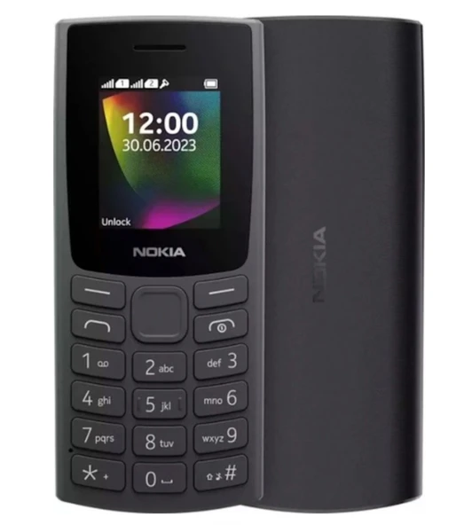 Nokıa N106 2023 Tuşlu Cep Telefonu Siyah (Nokia Türkiye Resmi Distribütör Garantili) ürün görseli 1