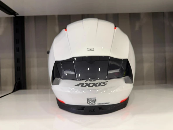 AXXIS KASK PANTHER SV SOLID A0 PARLAK BEYAZ - Resim 5