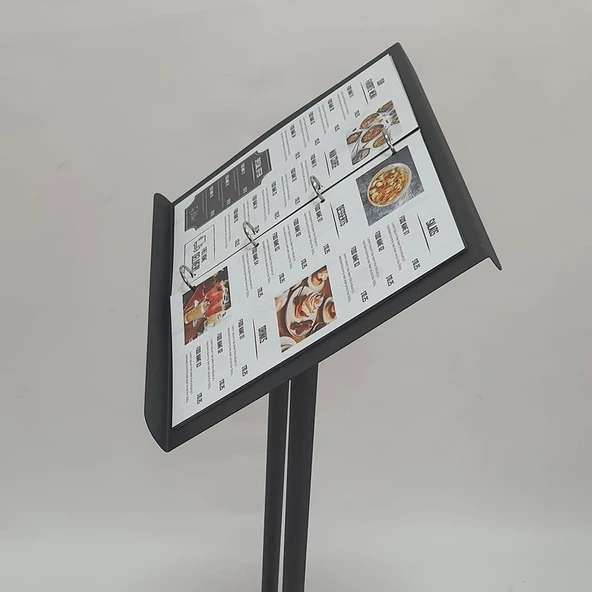 Restoran Önü Metal Menü Panosu Folder (Dosya Tipi) - Resim 6