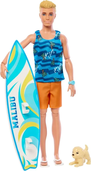 Barbie Ken Sorf Yapiyor Oyun Seti HPT50 ürün görseli 1