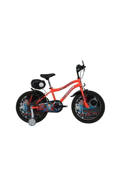 Bisan BİSAN NIKO ERKEK ÇOCUK BİSİKLETİ 30CM V 20 JANT NEON TURUNCU MAVİ Turuncu ürün görseli 1