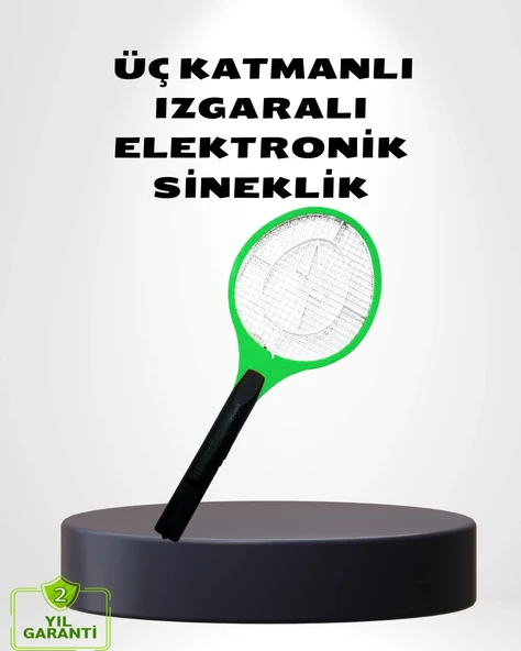 Taşınabilir Elektronik Sineklik – Üç Katmanlı Güvenli Izgara ve Kimyasız Koruma P197196S4089 ürün görseli 1