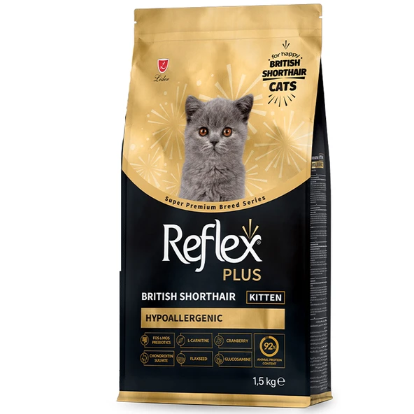 Reflex Plus British Shorthair Yavru Kedi Maması 1,5 Kg ürün görseli 1