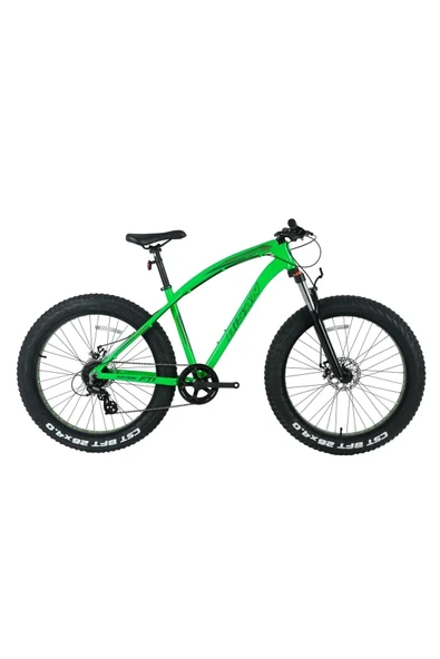 Bisan Savage Ft1 Deore Yeşil/siyah 43cm Kadro 26"jant 2023 Model YEŞİL/SİYAH ürün görseli 1