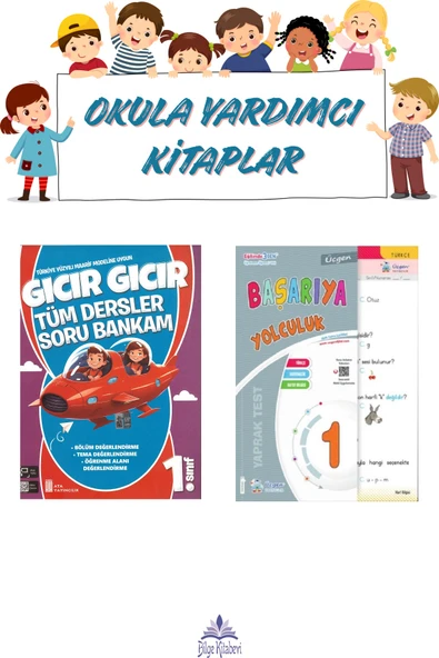 1. Sınıf 2.Dönem  Gıcır Gıcır Tüm Dersler Soru Bankam + Başarıya Yolculuk Seti ürün görseli 1