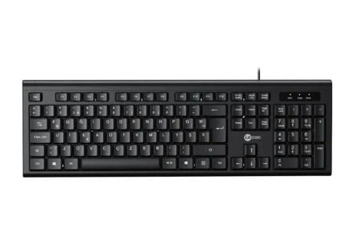 Lenovo Lecoo KB101 USB Kablolu Siyah Türkçe F Klavye (Numpadli) ürün görseli 1