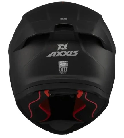 AXXIS KASK FENIX SOLID A1 MAT SIYAH - Resim 3