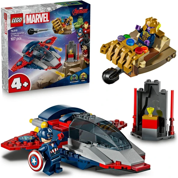 LEGO Marvel Kaptan Amerika 76319 ürün görseli 1