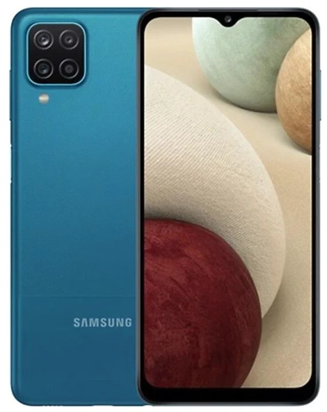 Samsung Galaxy A12 64 GB Mavi (Samsung Türkiye Garantili) ürün görseli 1