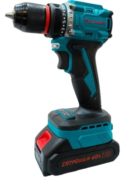 Catpower Cat-1515 Kömürsüz Darbeli Akülü Vidalama 20V ürün görseli 1