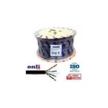 Onli U-Utp 24 Awg Cca-Eco Cca-Pe 305 Metre Cat6 Dış Ortam Kablo ürün görseli 1
