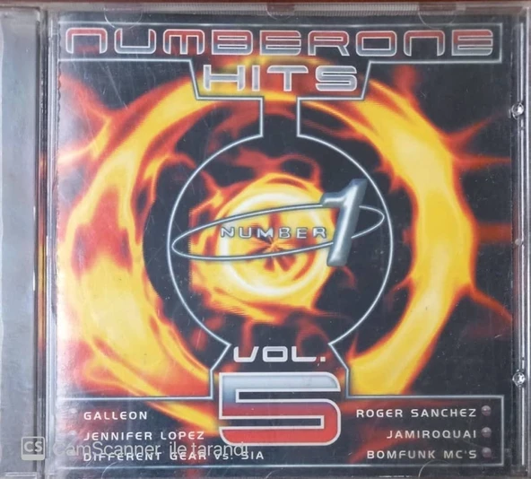 (Plak Değildir CD dir) CD Number One Hits Vol.5 CD ürün görseli 1