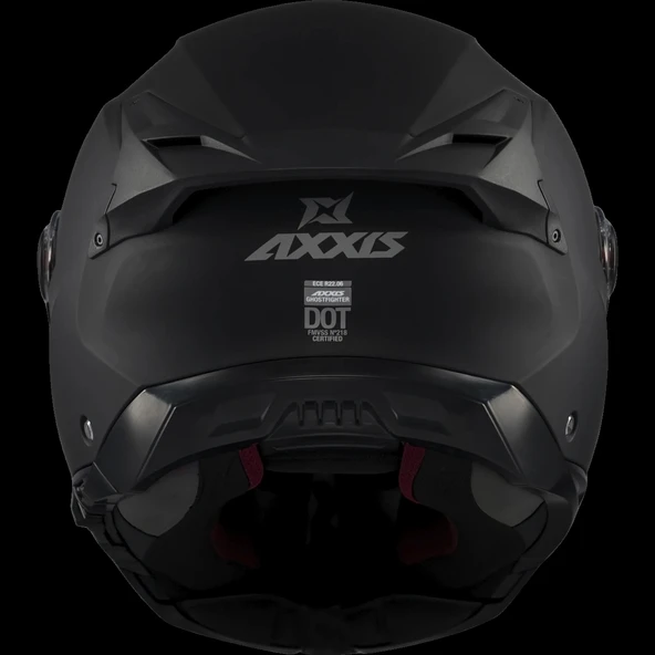 AXXIS KASK GHOSTFIGHTER SV SOLIDO A1 MAT - Resim 4