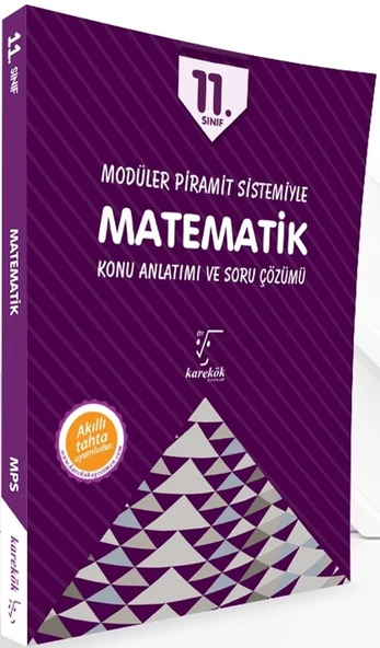 Karekök Yayınları 11. Sınıf MPS Matematik Konu Anlatım11. Sınıf Matematik Konu Anlatımlı Yardımcı Kaynak ürün görseli 1