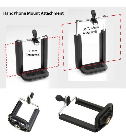 Telefon Tutucu Aparat Tripod Bağlantısı - Resim 4