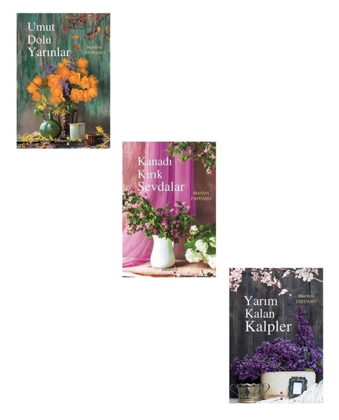 Marilyn Pappano Roman Seti 3 Kitap (Kanadı Kırık Sevdalar + Yarım Kalan Kalpler + Umut Dolu Yarınlar) ürün görseli 1