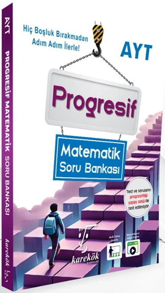 Karekök Yayınları AYT Progresif Matematik Soru Bankası AYT Matematik İleri Seviye Soru Bankası YKS Hazırlık Kitabı ürün görseli 1