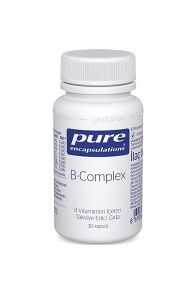Pure Encapsulations B-Complex 30 Kapsül - Resim 2
