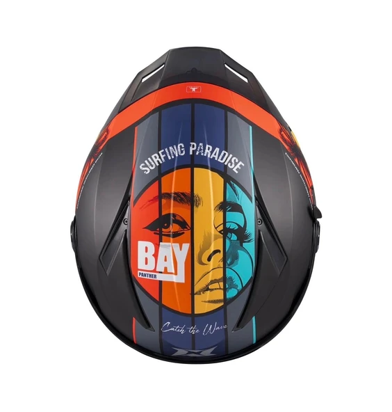 AXXIS KASK PANTHER SV BAY B4 MAT - Resim 4