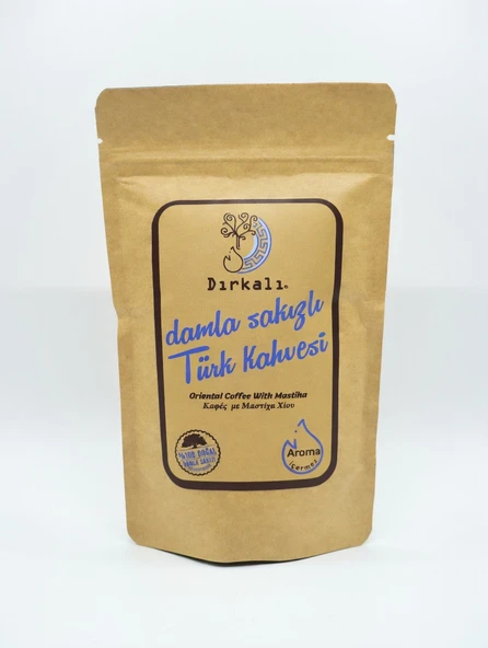 Dırkalı Doğal Damla Sakızlı Kahve Kraft ürün görseli 1