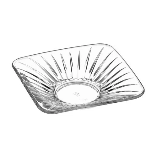 Paşabahçe 54321 6Lı Kare Optikli Çay Tabağı ürün görseli 1