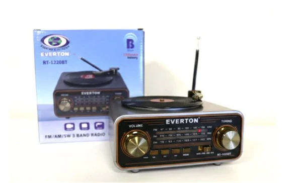 Everton Rt-1320 Bluetooth Usb-Micro Plak Radyo - Resim 2
