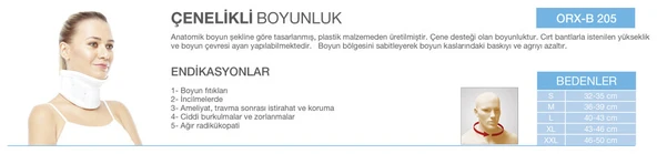 ORLEX Çenelikli Boyunluk ORX-B205 - Resim 2