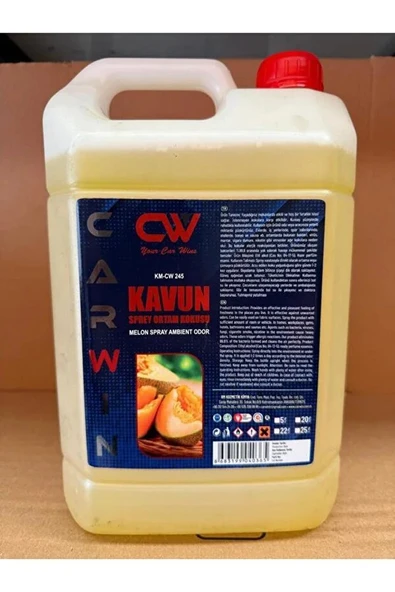 Carwin Kavun Sprey Oda & Oto Koku Parfümü 5 Lt Kalıcı Ev Kokusu, Araba & Oto Kokusu ürün görseli 1