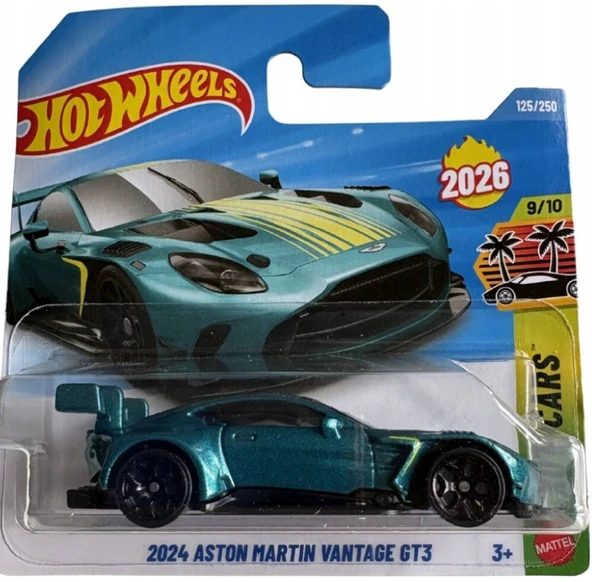 Hot Wheels 2024 Aston Martin Vantage GT3 2026 case ürün görseli 1