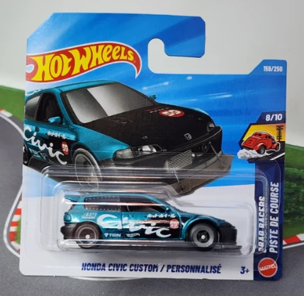 2026 serisi hot wheels honda civic custom personnalise ürün görseli 1