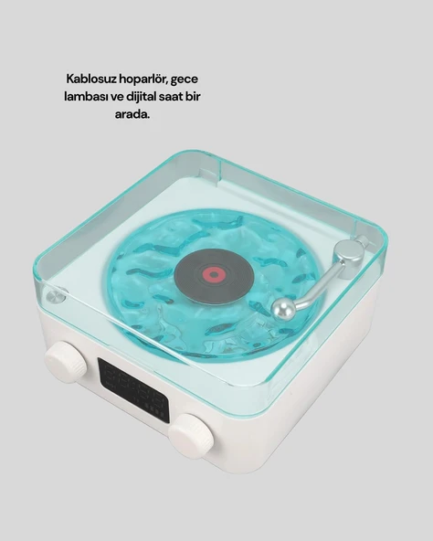 Kablosuz Bluetooth Hoparlör MAVİ - Resim 3