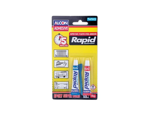 Alcon 5 Dk Rapid Plastik Çelik  M-2205 ürün görseli 1